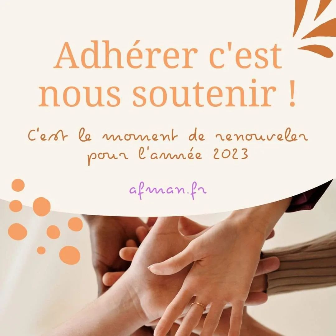 C'est le moment d'adhérer ou de renouveler votre adhésion à notre association ! Elle sera valable toute l'année : de janvier à décembre 2023 📅
Comme nous changeons de fonctionnement, pour les personnes ayant adhéré ou renouvelé leur adhésion depuis le 1er septembre 2022, leur adhésion sera automatiquement poursuivie pour toute l'année 2023 ✨
Vous trouverez toutes les informations sur notre site internet : afman.fr
#afman #doulas #accompagnantesàlanaissance #adhérentes #adhesions #afman2023